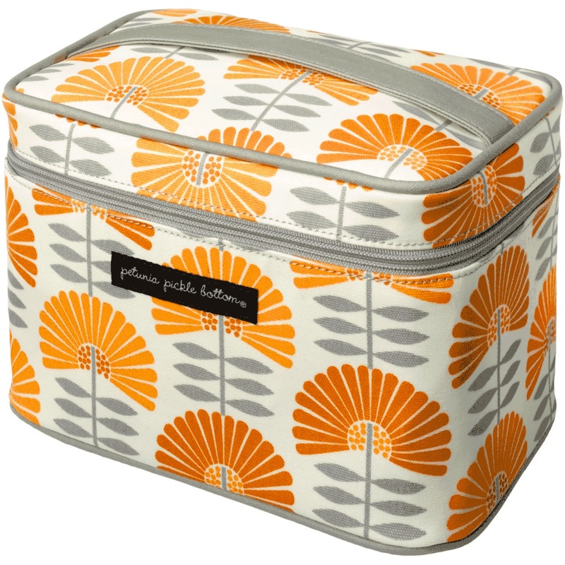 Petunia Pickle Bottom Travel Train Case in Daydreaming in Dax