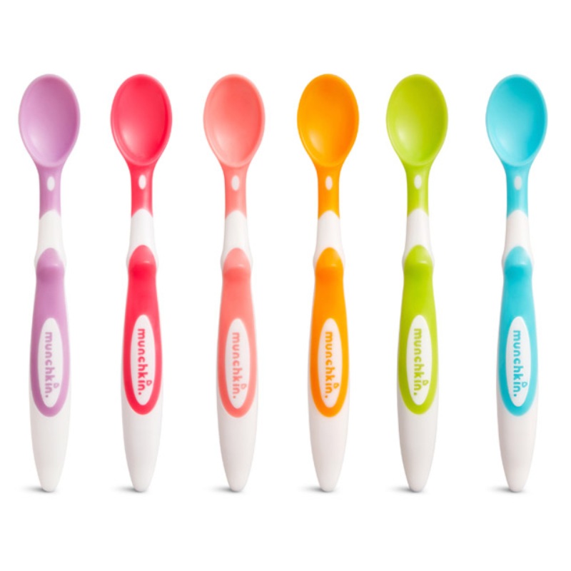 Soft Tip Infant Spoons – 6 Pack