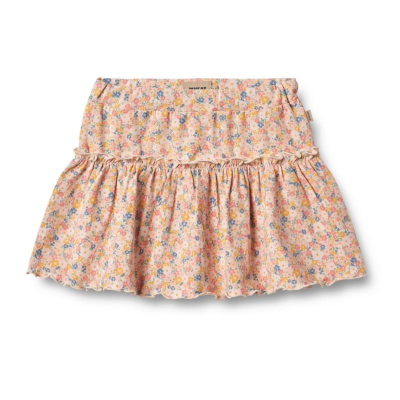 Wheat Susie Jersey Skirt – Multi Flowers