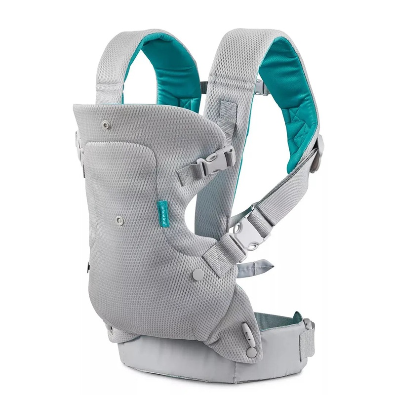 Flip 4-In-1 Convertible Baby Carrier – Teal (See Description)