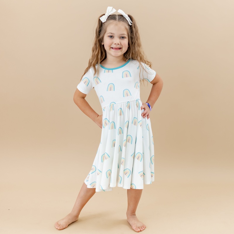 Twirl Dress in Makai Rainbow