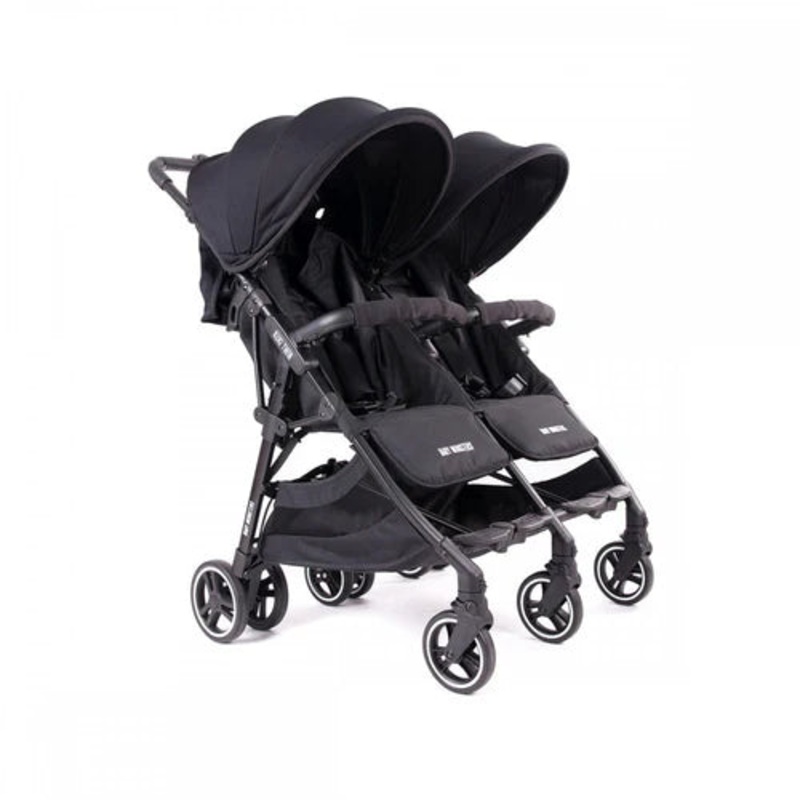 Baby Monsters Kuki Twin Double Stroller, 2019, Black, S3