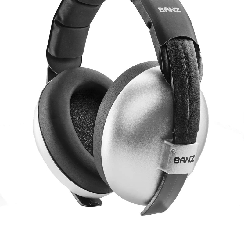 Banz Baby Noise Cancelling Earmuffs – Solid Gray