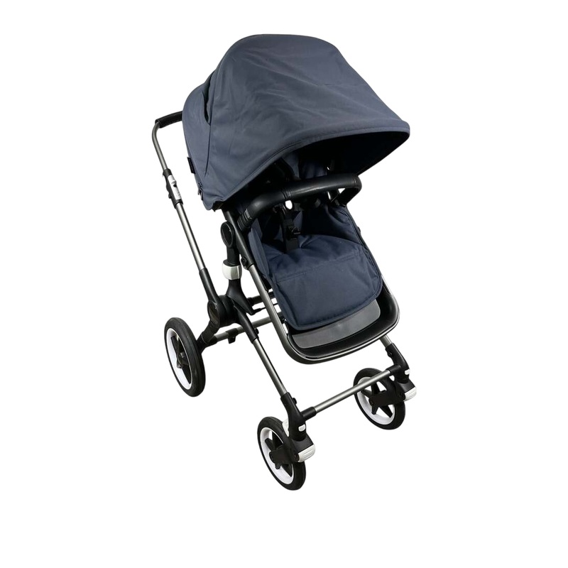 Bugaboo Fox 3 Stroller, 2021, Graphite, Stormy Blue, Stormy Blue