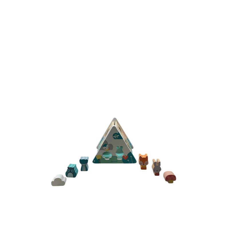 Janod Shape Sorter, Pure (Wood)
