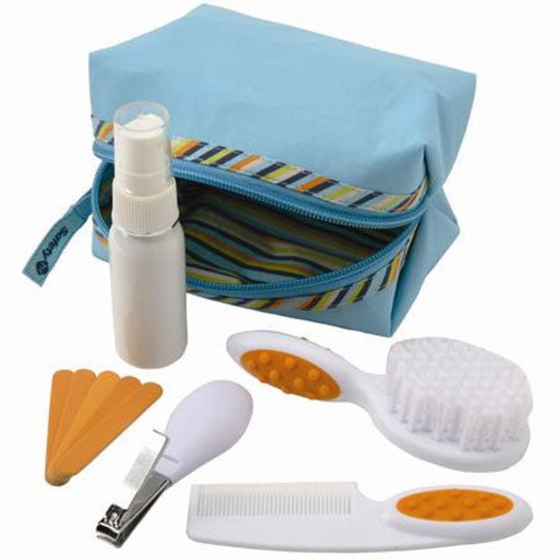 Safety 1st Baby’s 1st Grooming Kit, 10pc – Blue