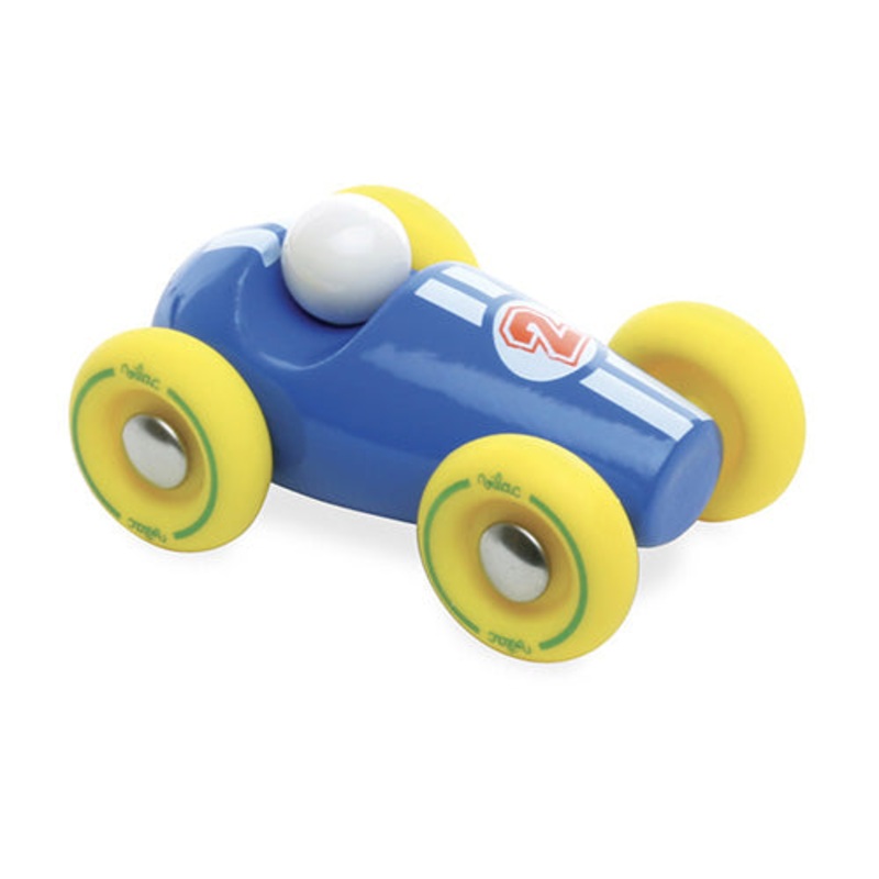 French Mini Race Car Dark Blue