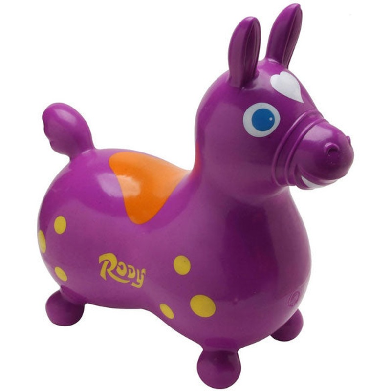 Gymnic Rody Inflatable Hopping Ride-On Horse – Purple