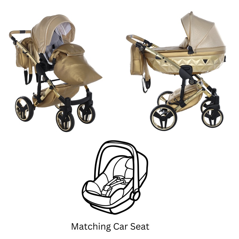 JUNAMA DOLCE GOLD – 3IN1 (INCLUDES CAR SEAT)