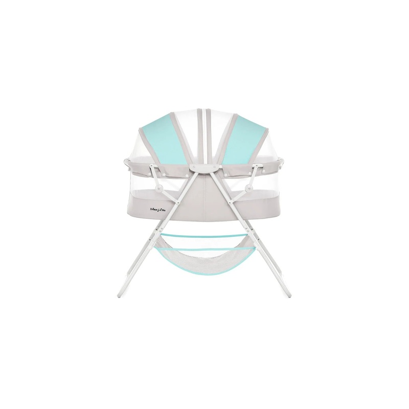 Karley Bassinet in Blue & Grey (See Description)