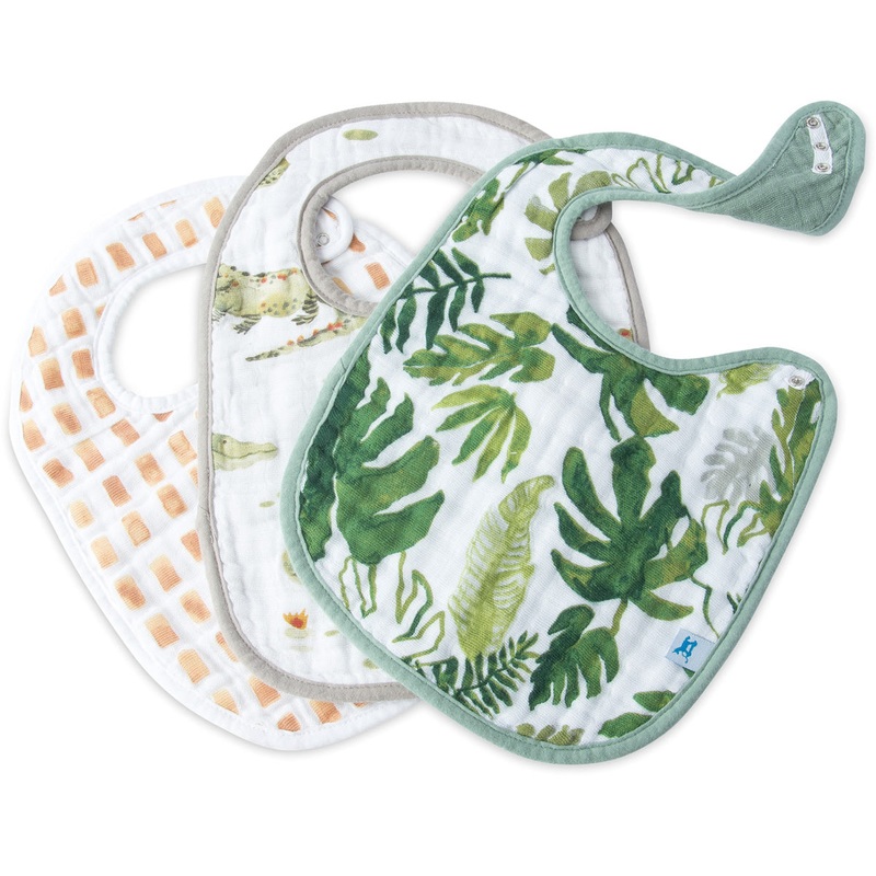 Little Unicorn Cotton Classic Bib 3-Pack – Gators