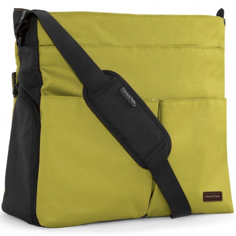 Mamas & Papas Messenger Diaper Bag – Lime