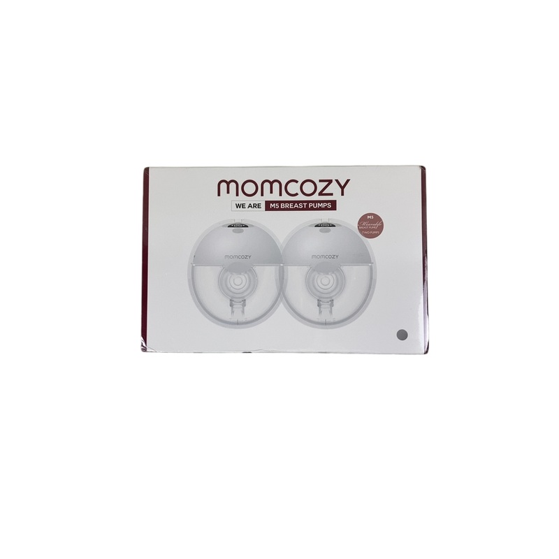 Momcozy All-in-one M5 Double Wearable Breast Pump, Quill Grey