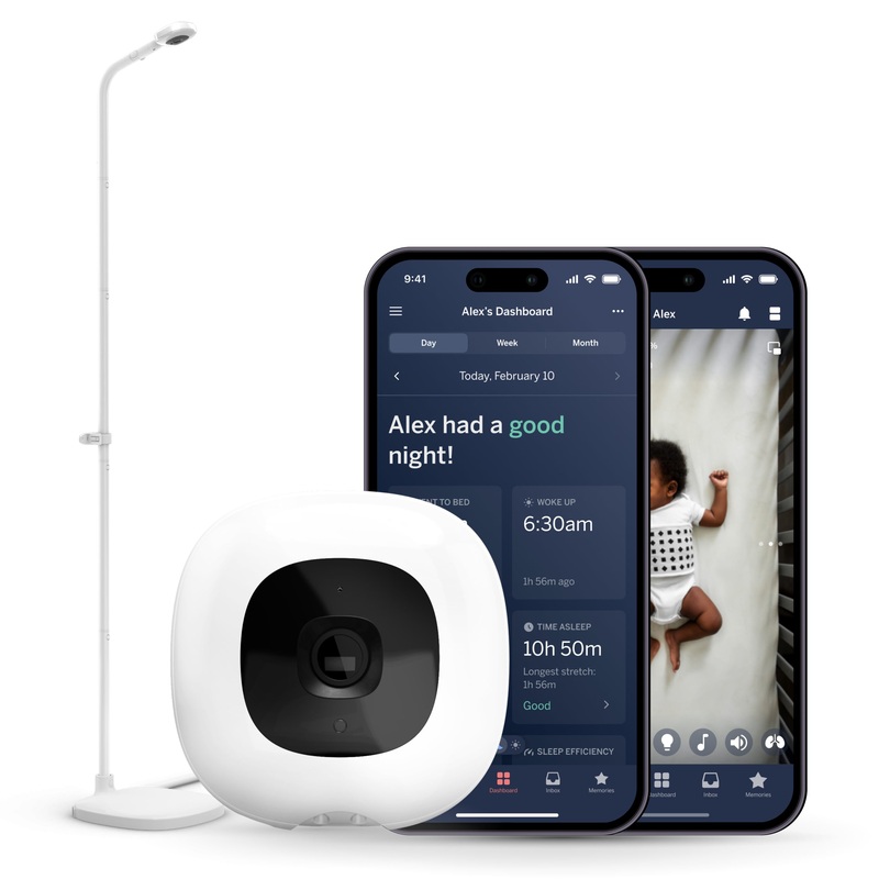 Nanit Pro HD Baby Monitor with Floor Stand, Updated Model