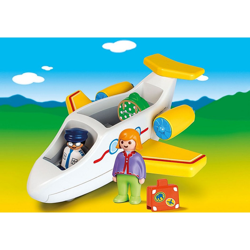 Playmobil 1-2-3 Plane with Passenger