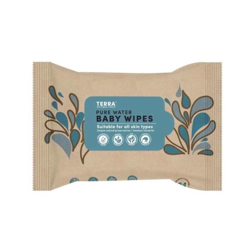Pure New Zealand Water Baby Wipes – 24 Pack