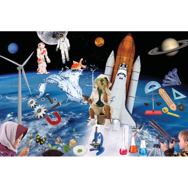 Science Discovery Jumbo Photographic Floor Puzzle
