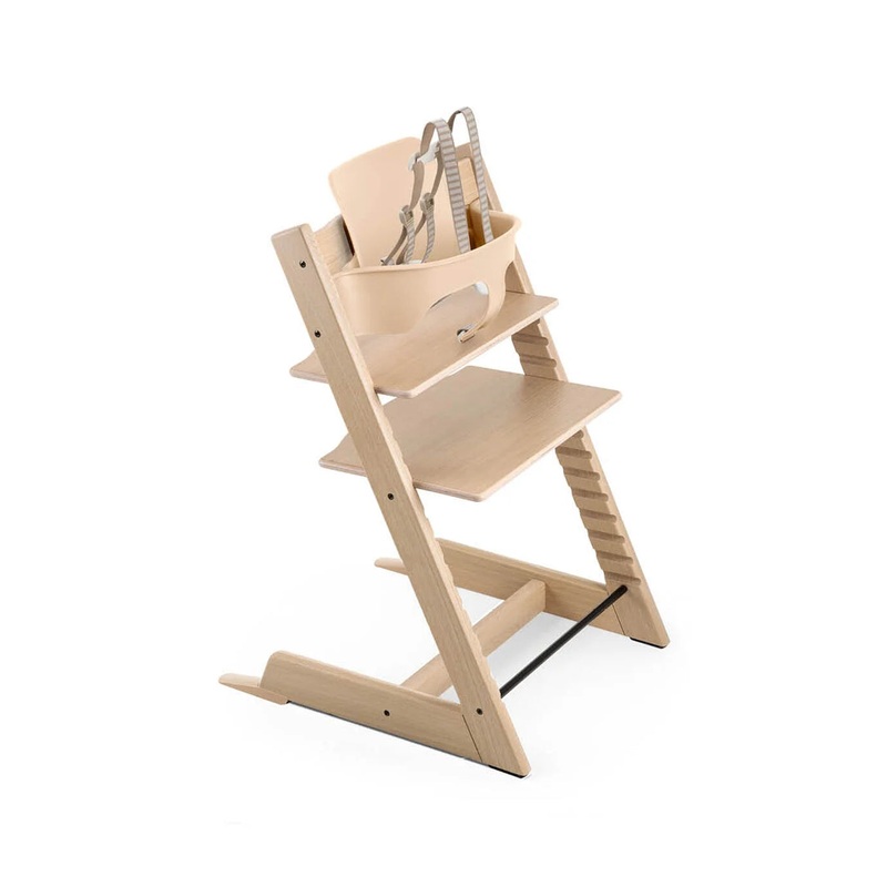 Stokke Tripp Trapp High Chair With Baby Set, Natural