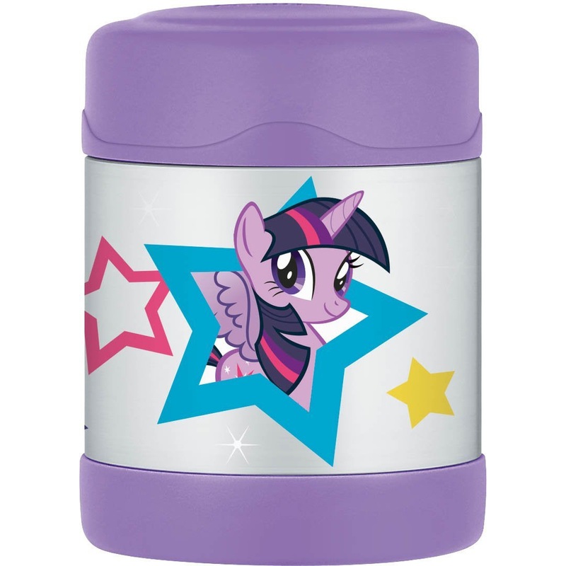 Thermos Funtainer Leak-Proof Stainless Steel Food Jar – 10 Ounce – My Little Pony
