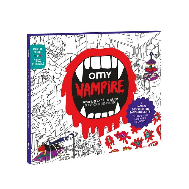 Vampire Giant Poster with Stickers