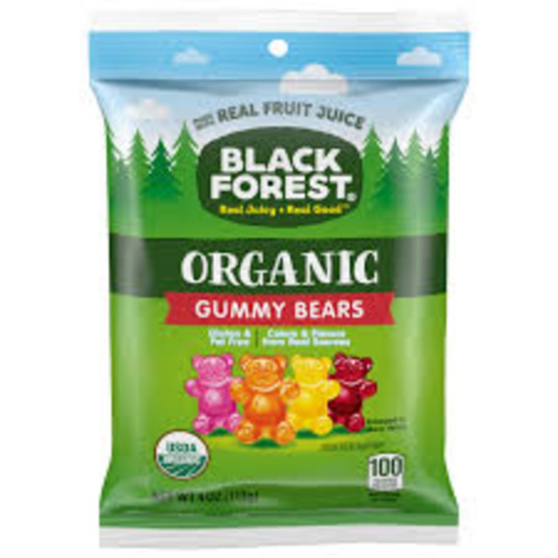 Black Forest Organic Gummy Bears 4oz