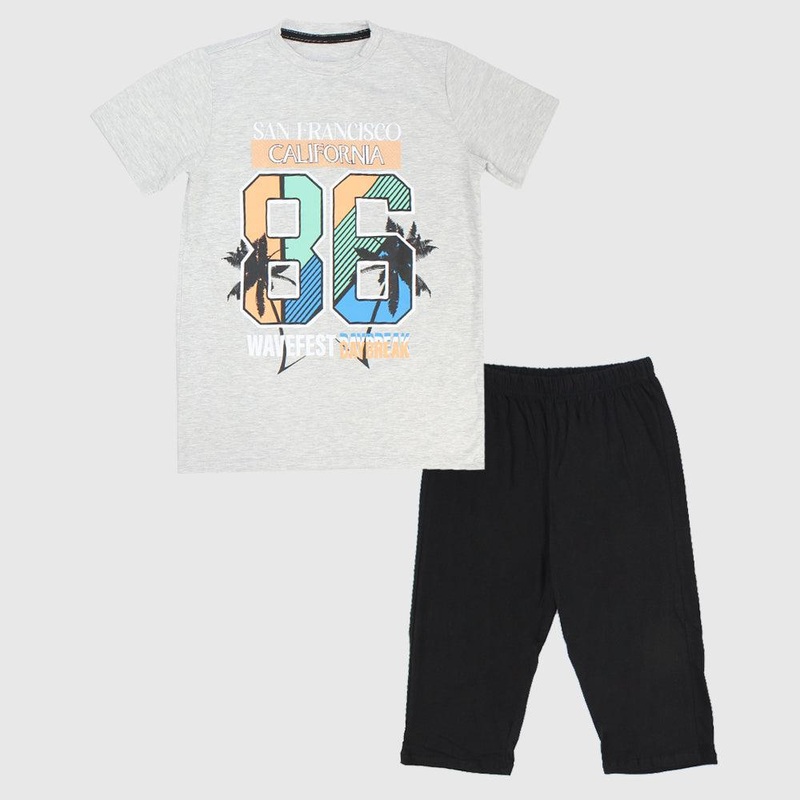 “California 86” Short-Sleeved Pajama