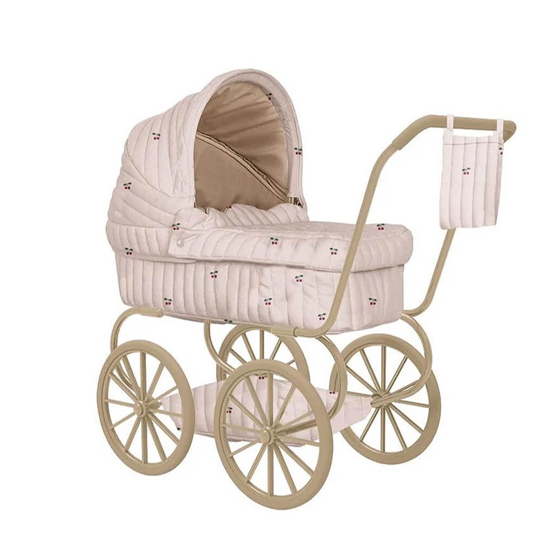KGS Minnie Doll Pram Cherry Blush