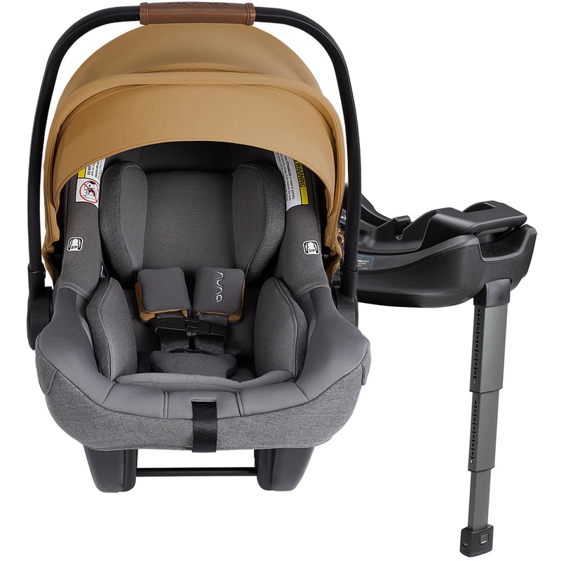 Nuna PIPA Lite RX Lightweight Infant Car Seat with Load Leg – Camel