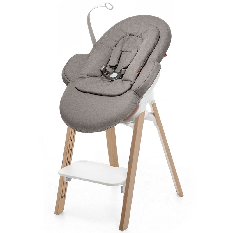 Stokke Steps Newborn Bouncer Seat – Storm Grey/Greige