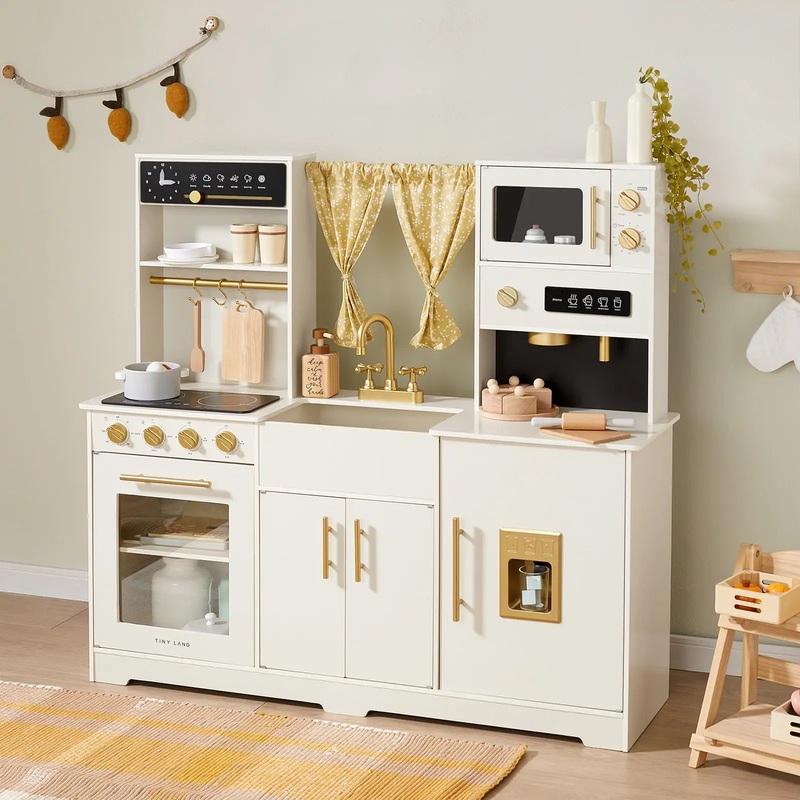 Tiny Land Iconic Play Kitchen – Cream
