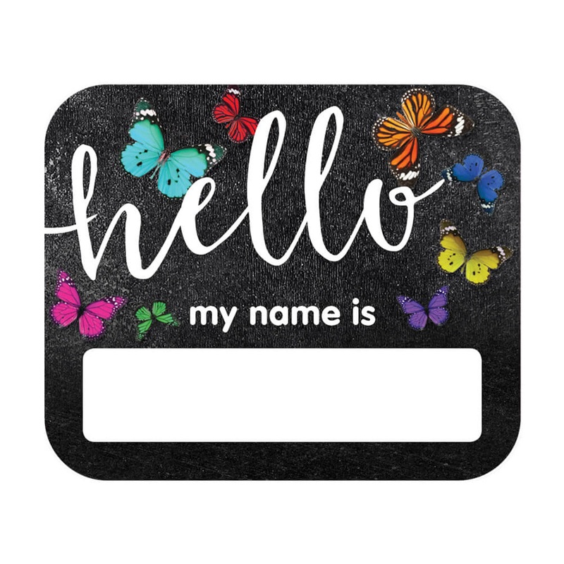 Woodland Whimsy Hello Name Tags