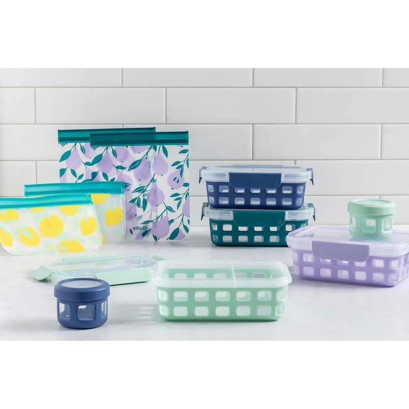 16 Piece Plastic Food Storage Set