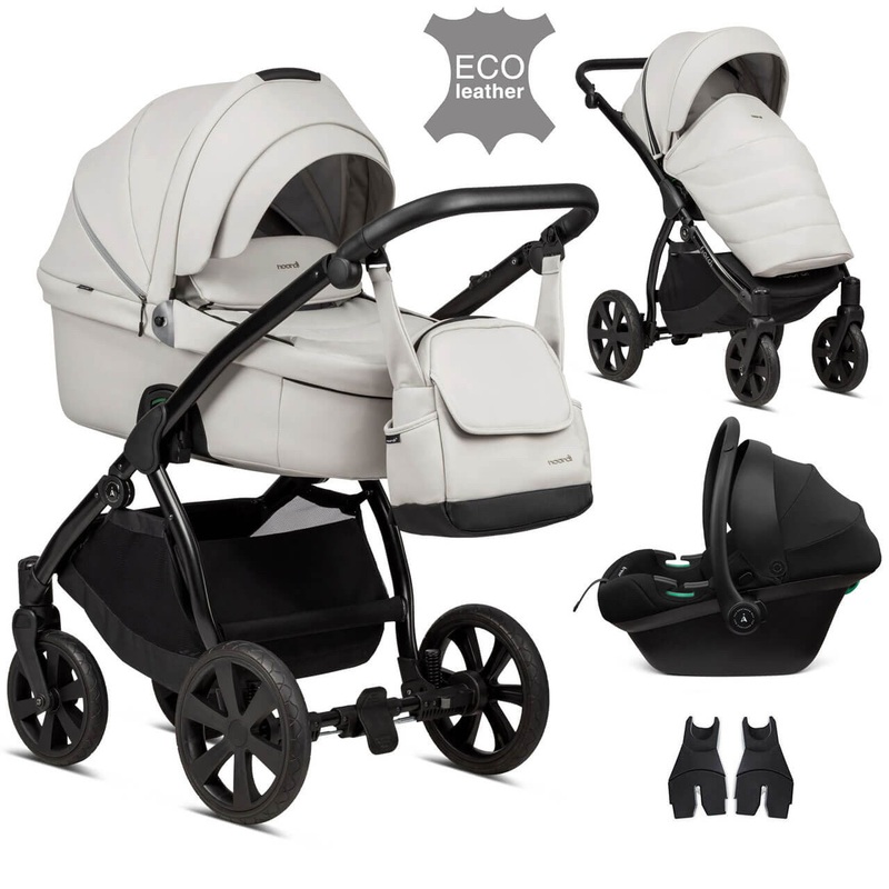 Noordi Fjordi Leather 3-in-1 Travel System – Cloud