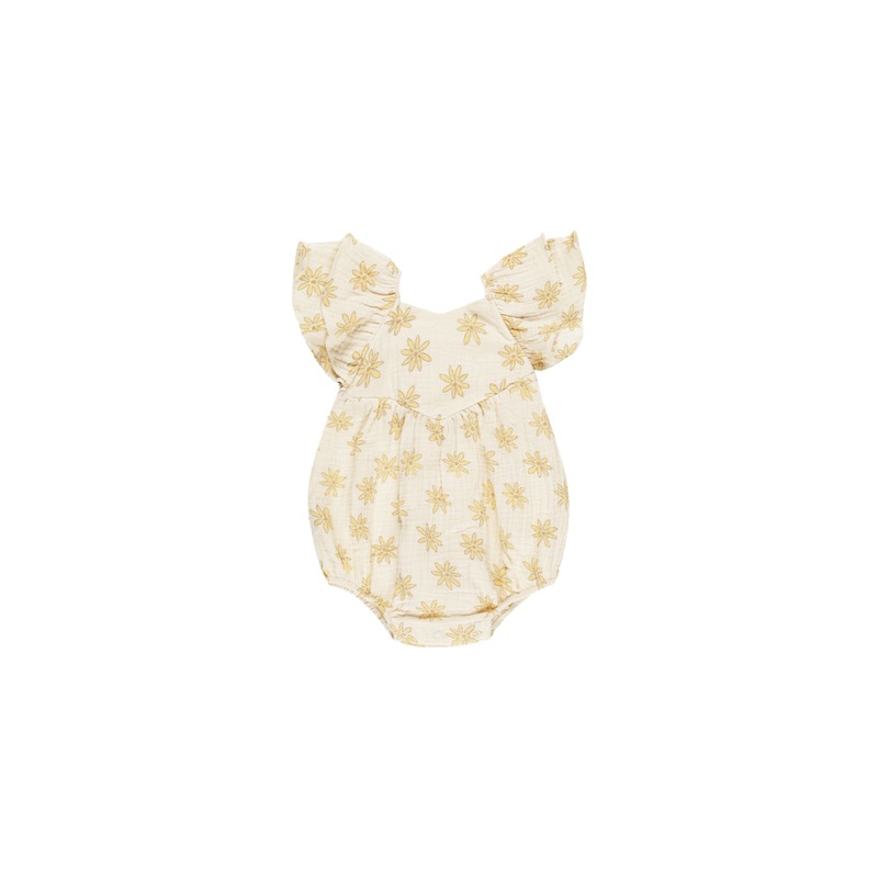 Rylee + Cru Roxy Romper – Daisies