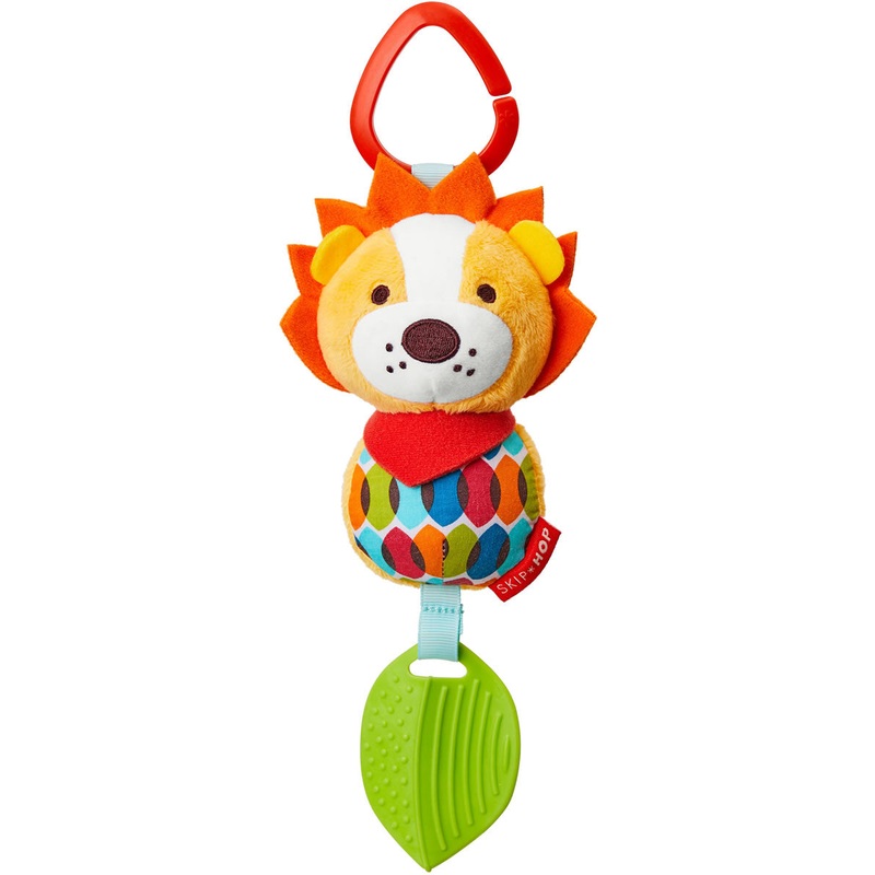 Skip Hop Bandana Buddies Chime & Teethe Toy – Lion