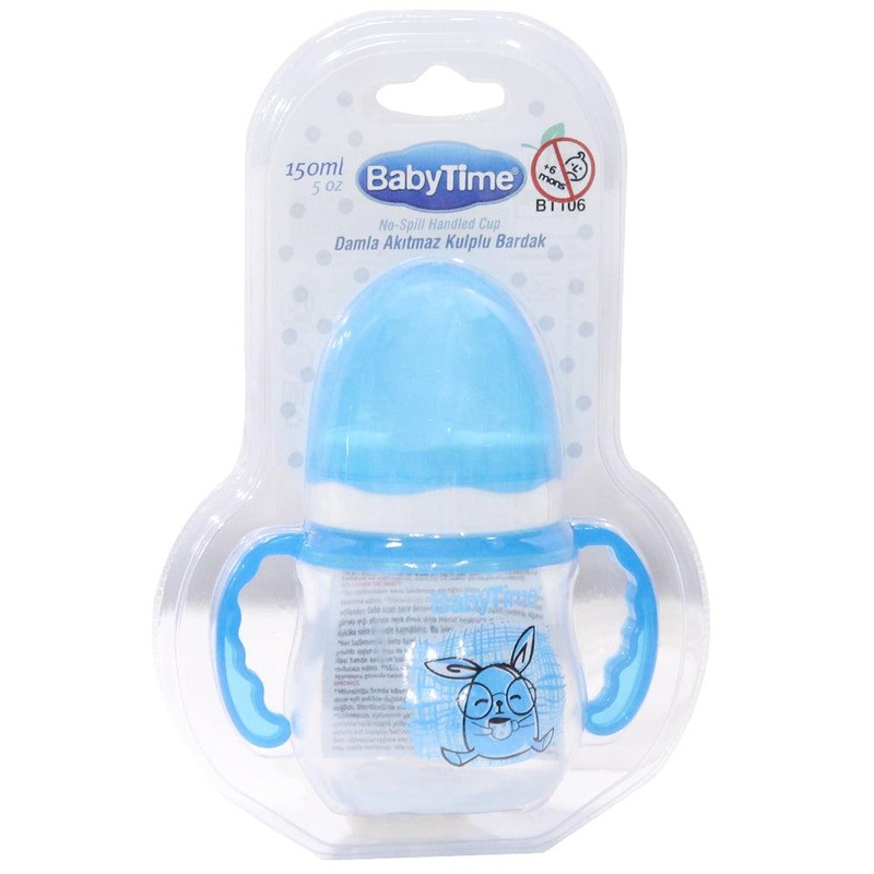 Baby Time Baby Non-Drip Handled Cup 150ml