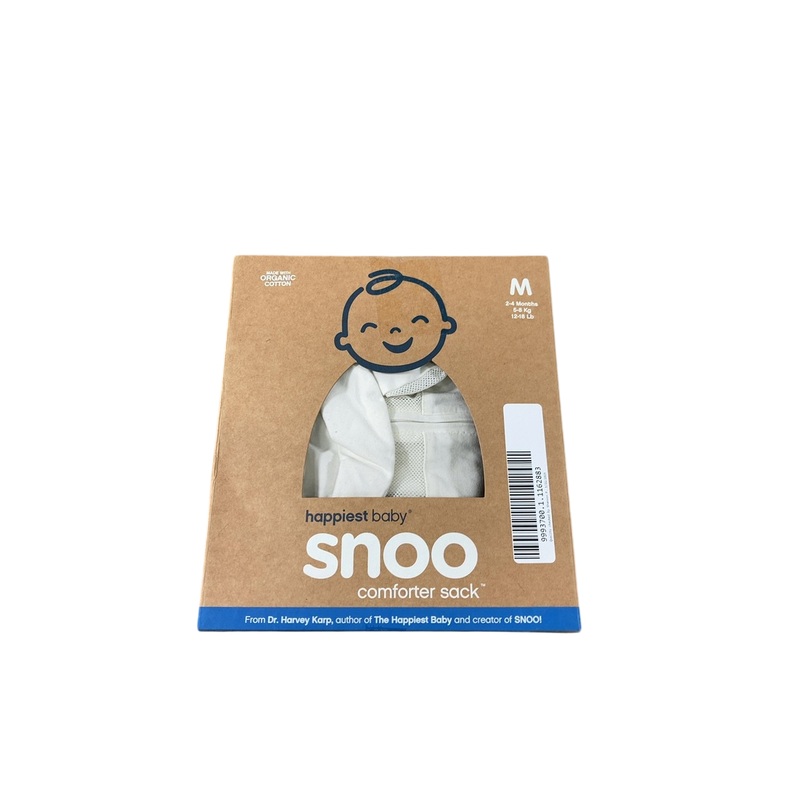 Happiest Baby SNOO Sack, Medium (12-18 lbs), White