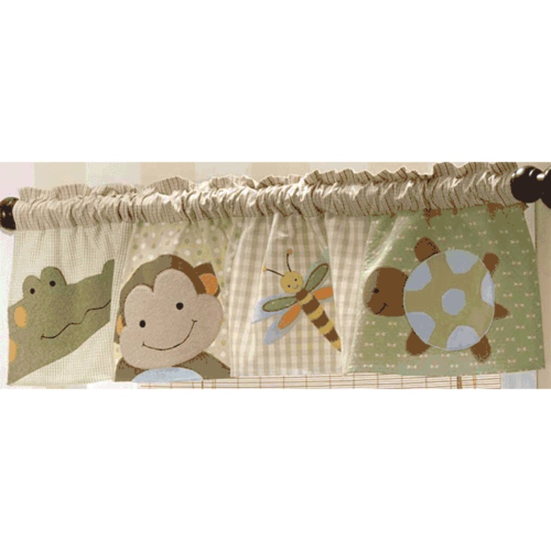 Lambs & Ivy Papagayo Window Valance