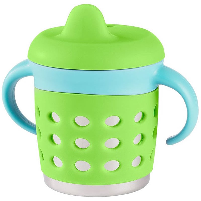 Make My Day Adjustable Sippy Cup – Green/Blue