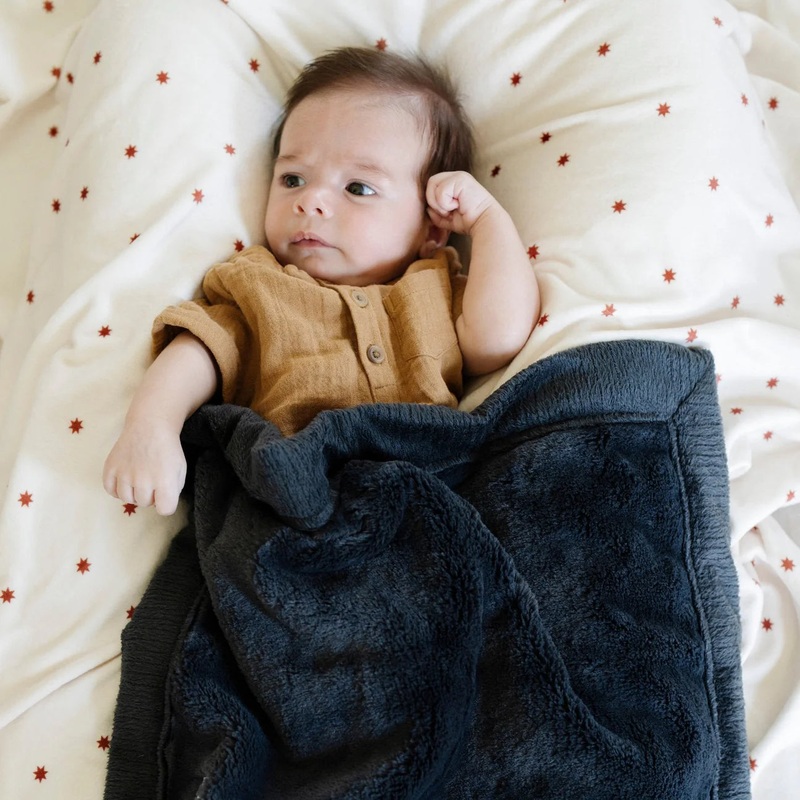 Minky Stretch Luxe Swaddle Blanket – Stars