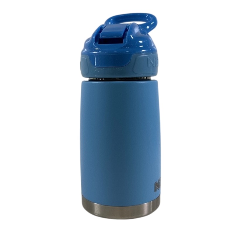 Nuby Thirsty Kids Water Bottle, Blue, Reflex