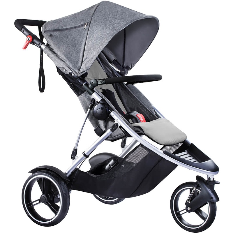 Phil & Teds Dash Stroller – Grey