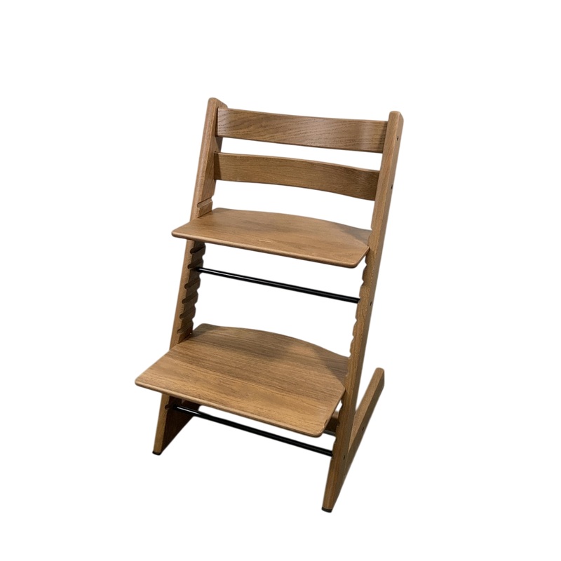 Stokke Tripp Trapp Complete High Chair, 2, Icon Grey, Oak Brown