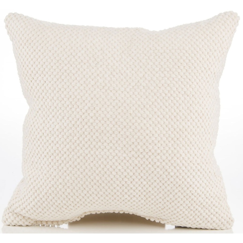 Sweet Potato Echo Throw Pillow – Cream Texture