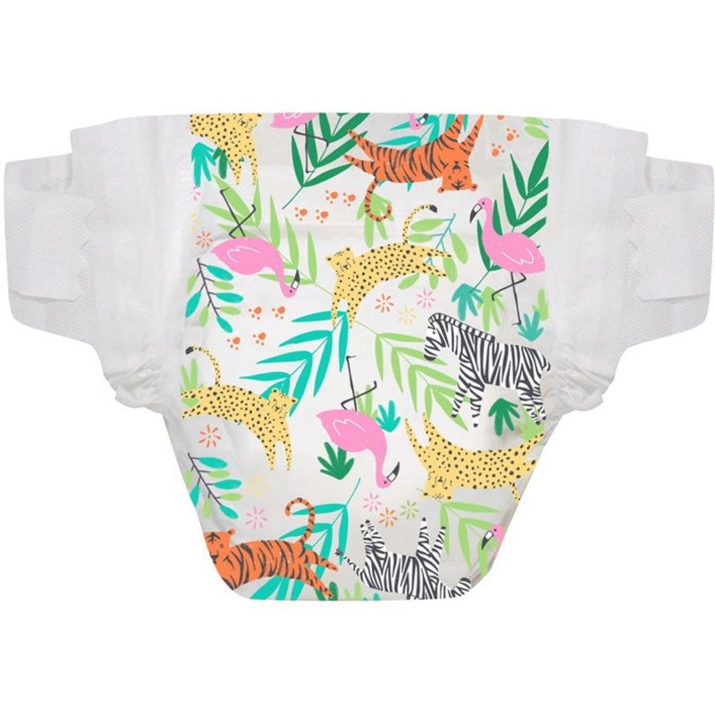 The Honest Company Diaper Pack – Jungle Friends – Size 1 (8-14 lbs)