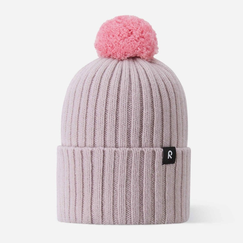 Topsu Lambswool Beanie – Pale Rose
