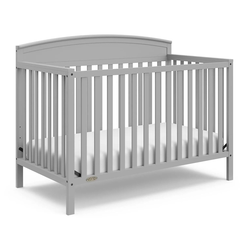 Benton 5-in-1 Convertible Crib – Pebble Gray