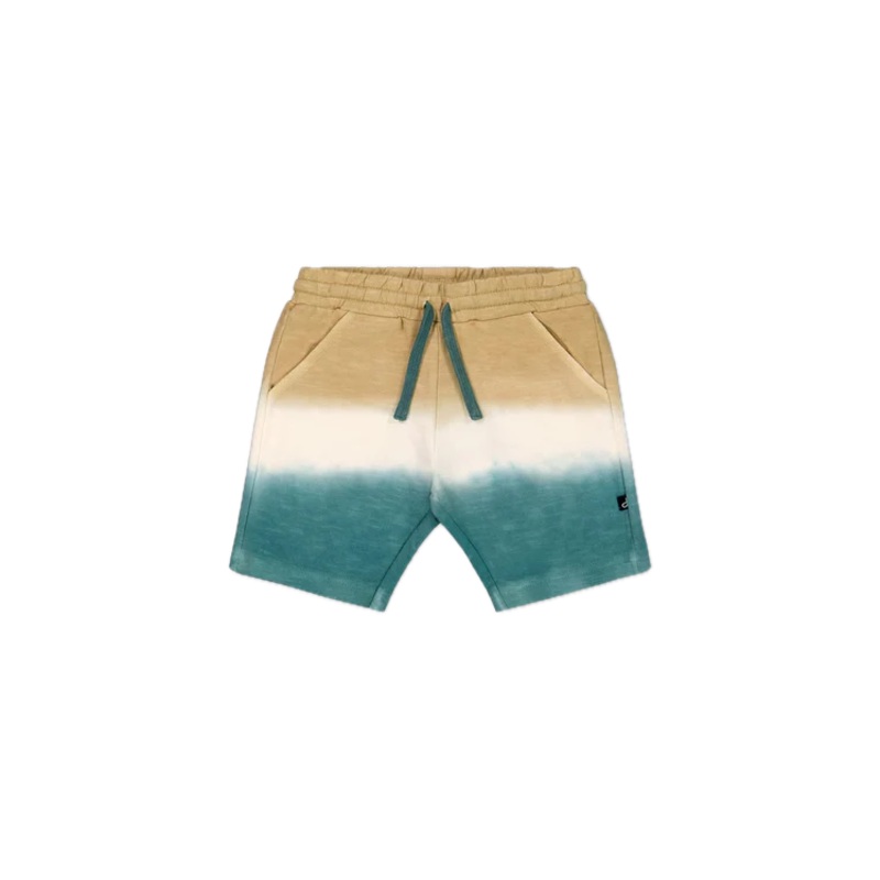 Deux Par Deux Organic Gradient French Terry Shorts