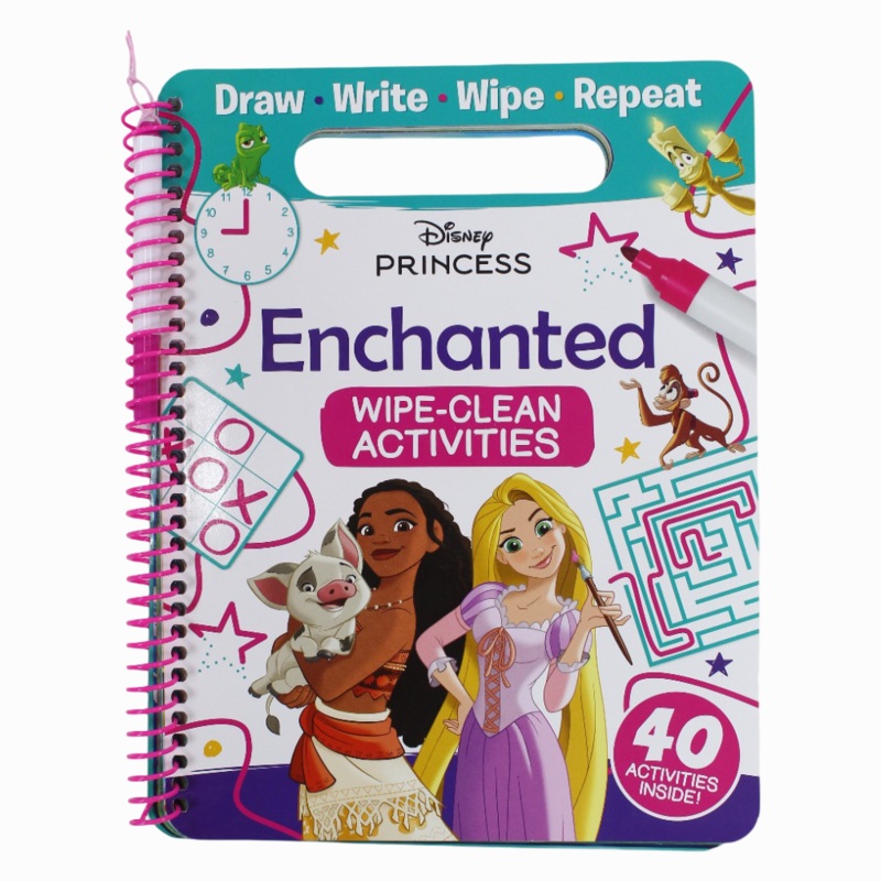 Disney Princess: Enchanted Wipe-Clean Activities  A Magical Way to Play and Learn