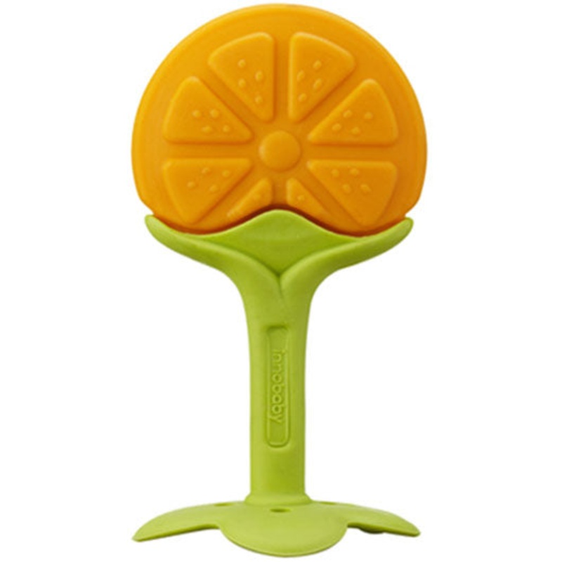 Innobaby Teethin’ Smart EZ Grip Teether, Fruit – Citrus